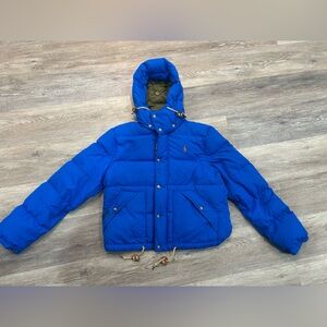 Polo Ralph Lauren Men’s Elmwood Blue Down Puffer Jacket Coat, Size XL
